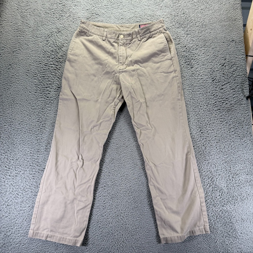 Vineyard‎ Vines Club Pant Men's 34x30 Beige Khakis Straight Leg Workwear Utility